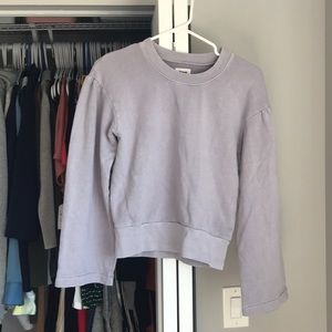 Madewell x Karen Walker Crop Sweatshirt, unworn